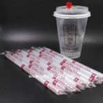 Ống hút bọc màng BOPP in logo